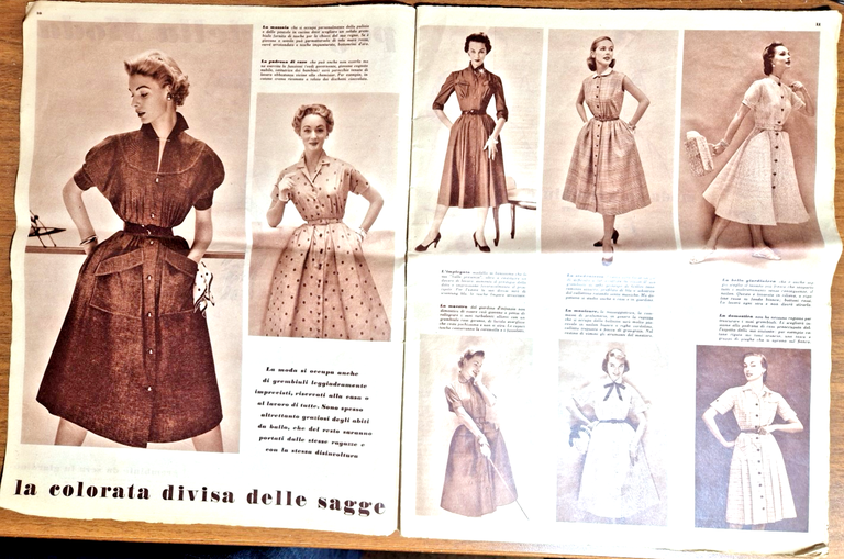 ANNA BELLA 16 maggio 1954 Rivista di Moda e attualità …
