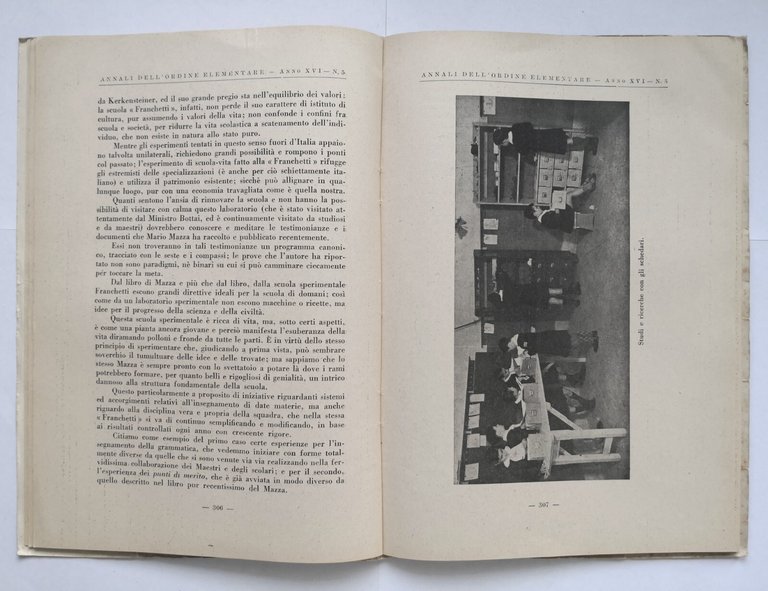 ANNALI DELL'ORDINE ELEMENTARE Numero 5 1941 Le Monnier rivista scuola …