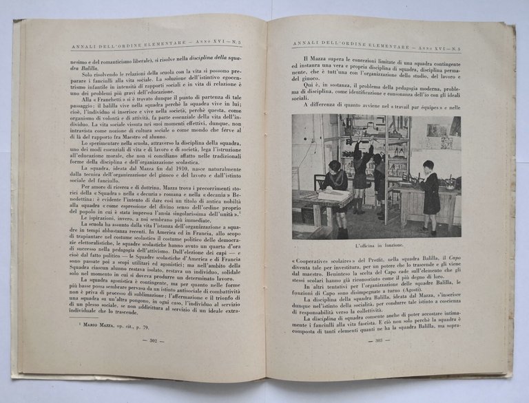 ANNALI DELL'ORDINE ELEMENTARE Numero 5 1941 Le Monnier rivista scuola …