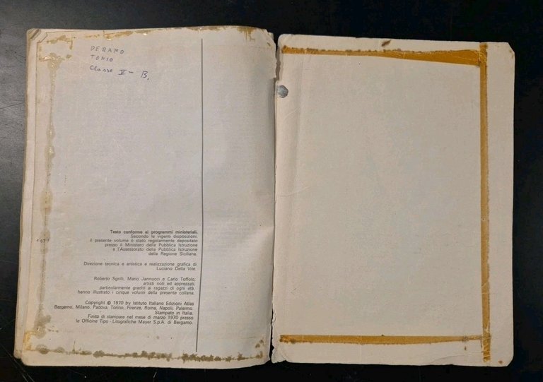 ANNI VERDI LETTURE PER LA QUINTA CLASSE ELEMENTARE 1970 Atlas …