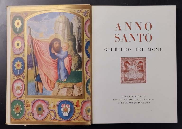ANNO SANTO GIUBILEO MCML 3 volumi cofanetto 1950 Bompiani Libro …