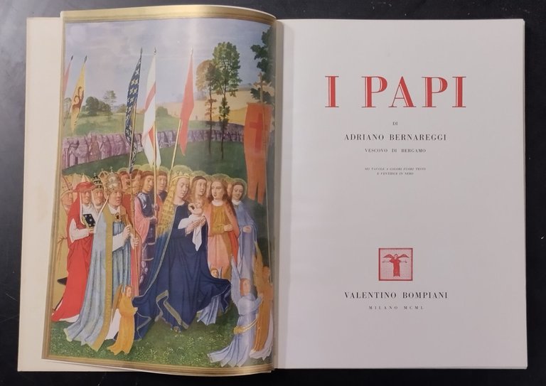 ANNO SANTO GIUBILEO MCML 3 volumi cofanetto 1950 Bompiani Libro …