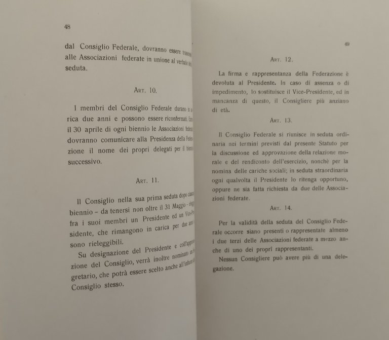 ANNUARIO 1923 ASSOCIAZIONE FRA GLI ANTICHI STUDENTI SCIENZE ECONOMICHE di …