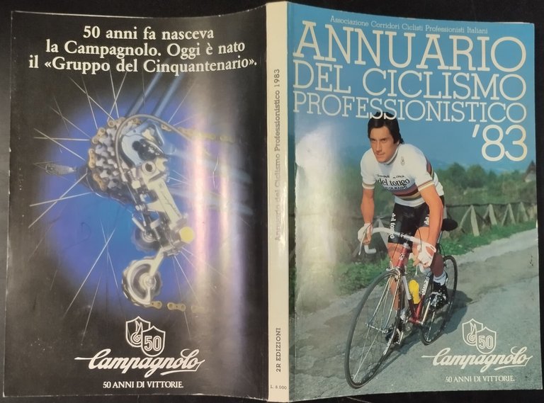 ANNUARIO DEL CICLISMO PROFESSIONISTICO 83 a cura di F Rota …