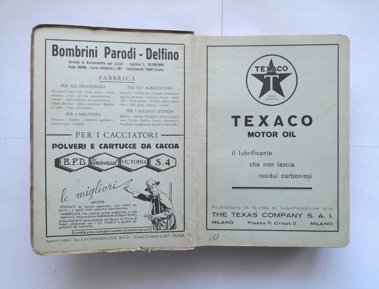 ANNUARIO GENERALE 1932 33 Touring Club Italiano Libro