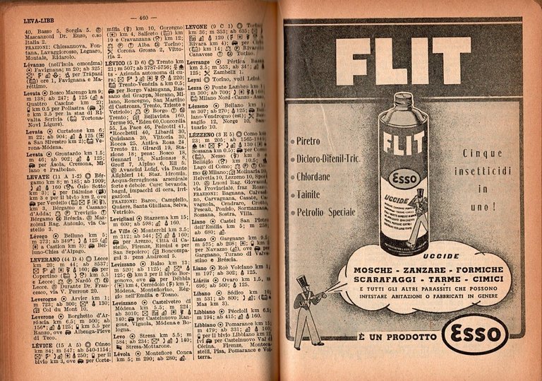 ANNUARIO GENERALE 1951 Touring Club Italiano Libro