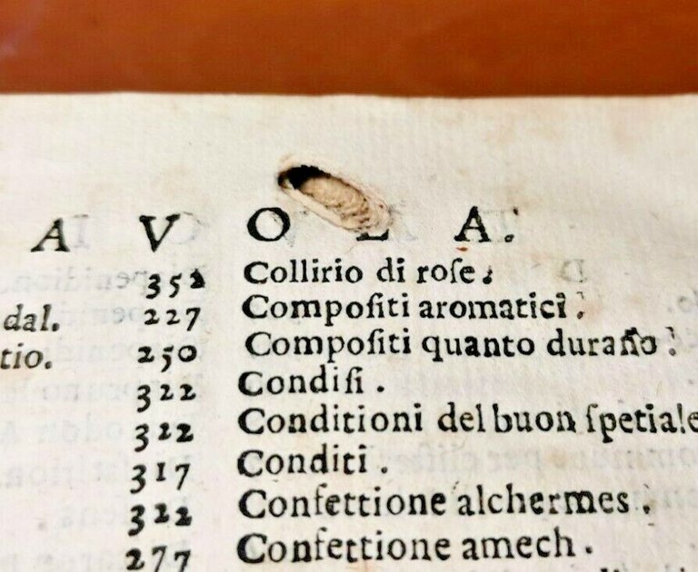 ANTIDOTARIO ROMANO latino e volgare di Ippolito Ceccarelli 1651 libro …