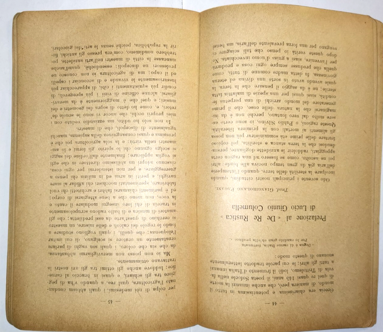 ANTOLOGIA DELL'AGRICOLTORE di Ferruccio Pasquini 1925 fratelli Marescalchi Libro