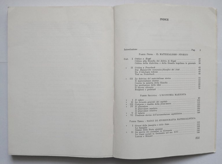 ANTOLOGIA di Karl Marx a cura Giuliano Manacorda 1970 Cappelli …