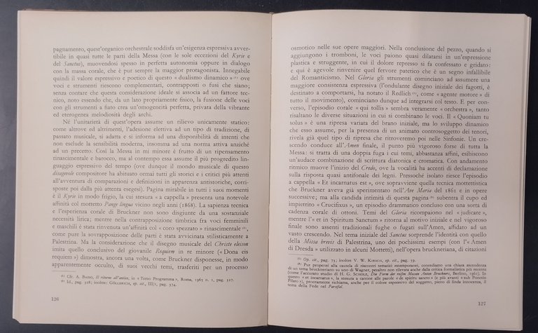 ANTON BRUCKNER L'APPRODO MUSICALE QUADERNI DI MUSICA numero 24 1958 …