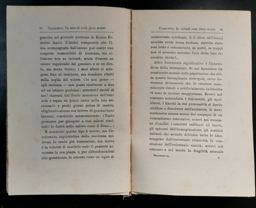 Antonio Fradeletto CONFERENZE 1911 Treves libro