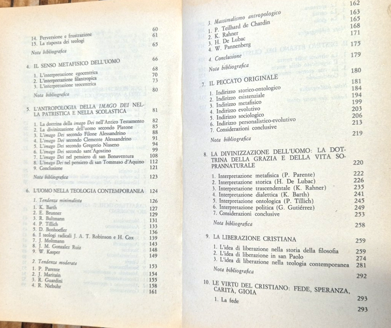 ANTROPOLOGIA TEOLOGICA di Battista Mondin 1977 Edizioni Paoline Libro | Immagine Gallery 5