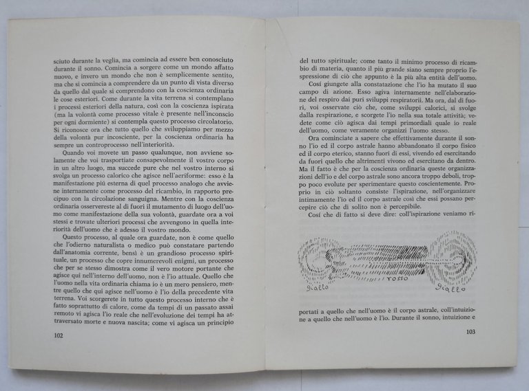 ANTROPOSOFIA di Rudolf Steiner 1965 Editrice Antroposofica libro concezione mond