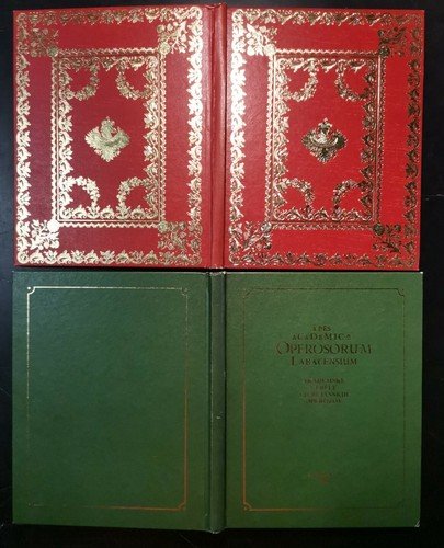 APES ACADEMICAE OPEROSORUM LABACENSIUM reprint 1988 Ljubljana 2 libri akademske