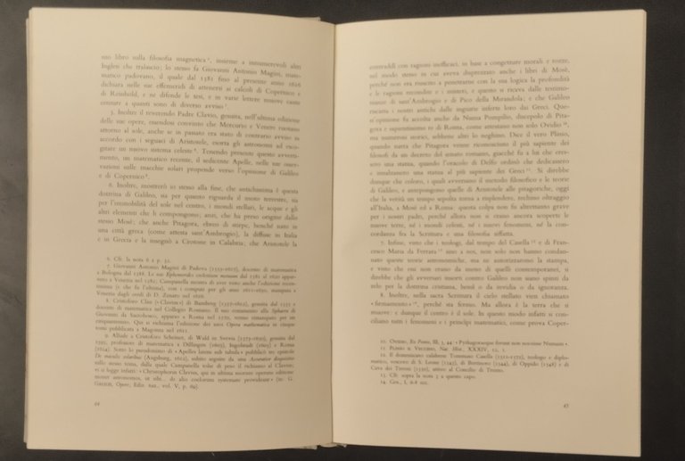 APOLOGIA DI GALILEO di Tommaso Campanella 1969 UTET Libro strenna …