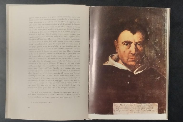 APOLOGIA DI GALILEO di Tommaso Campanella 1969 UTET Libro strenna …