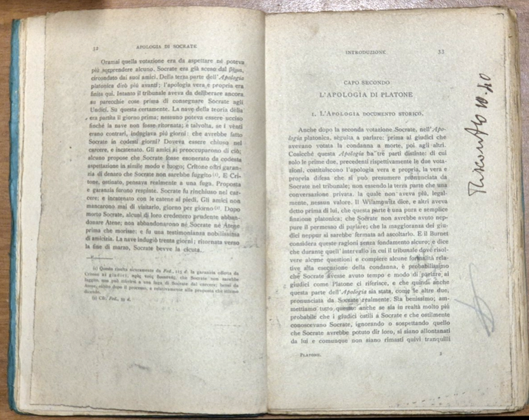 APOLOGIA DI SOCRATE di Platone A cura di Manara Valgimigi … | Immagine Gallery 2