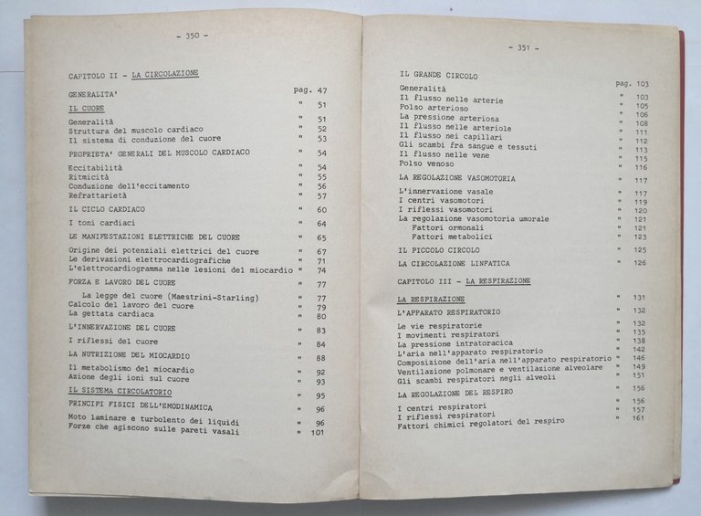 APPUNTI DALLE LEZIONI DI FISIOLOGIA Casella e Fornaroli volume I …