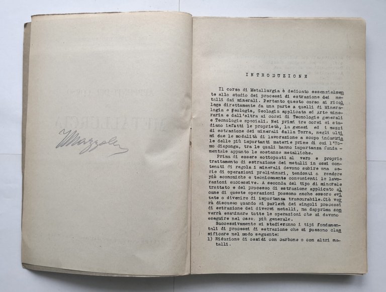 APPUNTI DEL CORSO DI METALLURGIA di Francesco Mazzoleni Libro Manuale