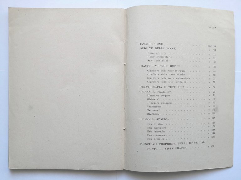 APPUNTI DI GEOLOGIA 1942 regia accademia di artiglieria e genio …