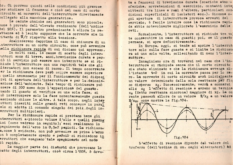 APPUNTI DI IMPIANTI INDUSTRIALI ELETTRICI 1957 Libro manuale