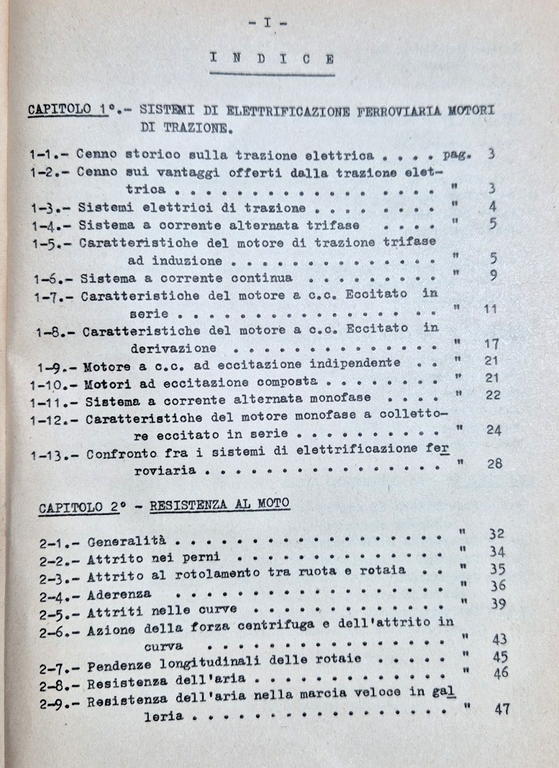 APPUNTI DI TRAZIONE ELETTRICA Greco Varese 1954 Levrotto e Bella … | Immagine Gallery 9