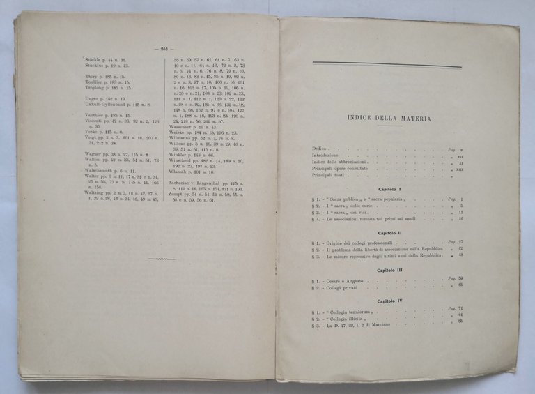 APPUNTI SULLE CORPORAZIONI ROMANE di Vincenzo Bandini 1937 Giuffrè Libro