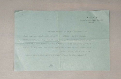 ARBITRI velina originale 1933 fascismo FIGC norme spese da museo …