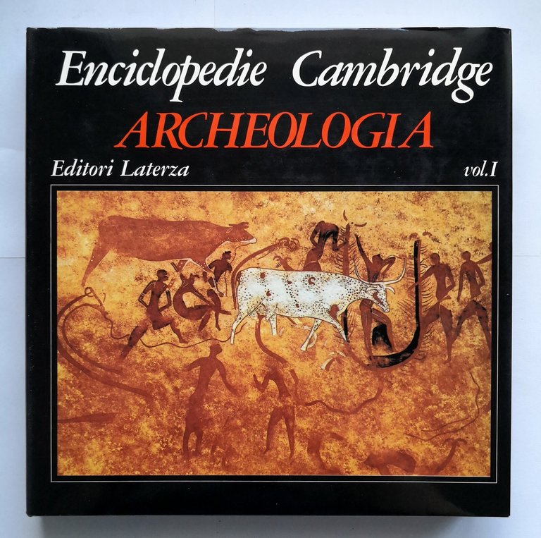 ARCHEOLOGIA Enciclopedie Cambridge 2 volumi 1981 Laterza Libro cofanetto