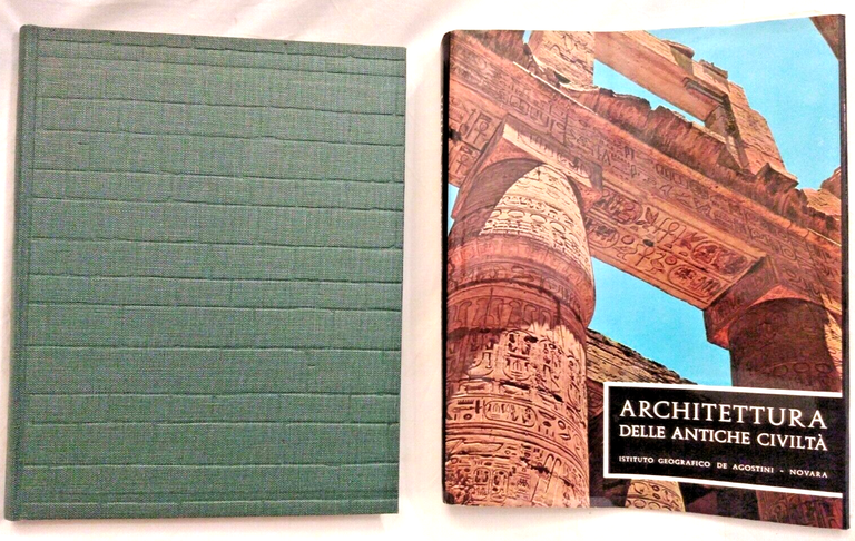 ARCHITETTURA DELLE ANTICHE CIVILTÀ di Bodo Cichy 1965 De Agostini …