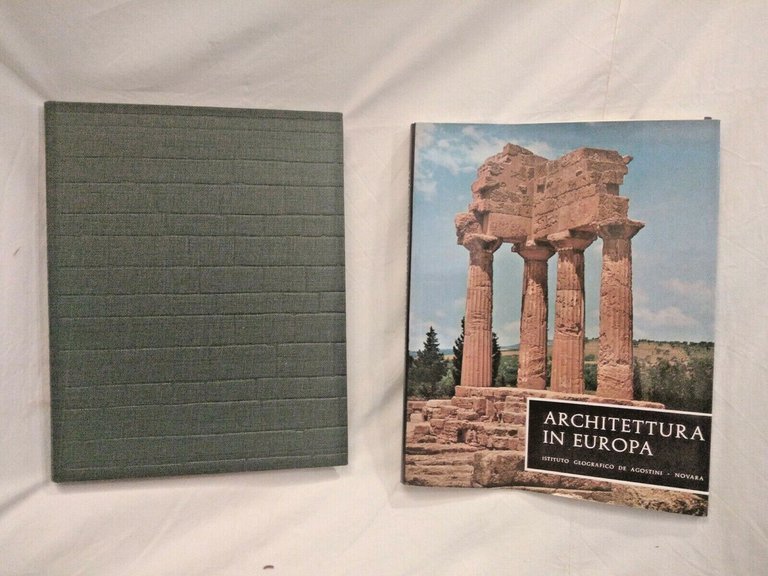 ARCHITETTURA IN EUROPA dii Bodo Cichy 1968 De Agostini libro …