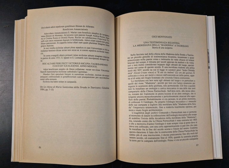 ARCHITETTURA MEDIEVALE IN PUGLIA Santa Maria della Strada Taurisano Libro …