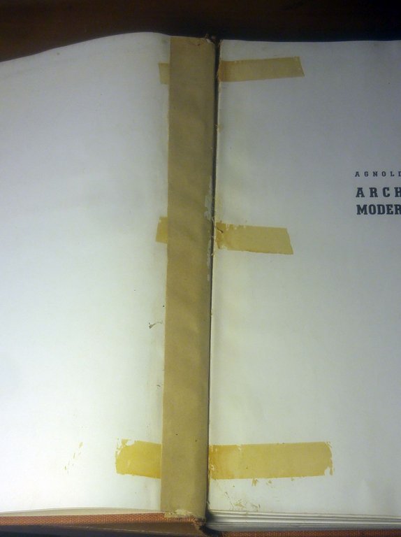 Architettura Moderna In Italia di Agnoldomenico Pica 1941 Ulrico Hoepli …