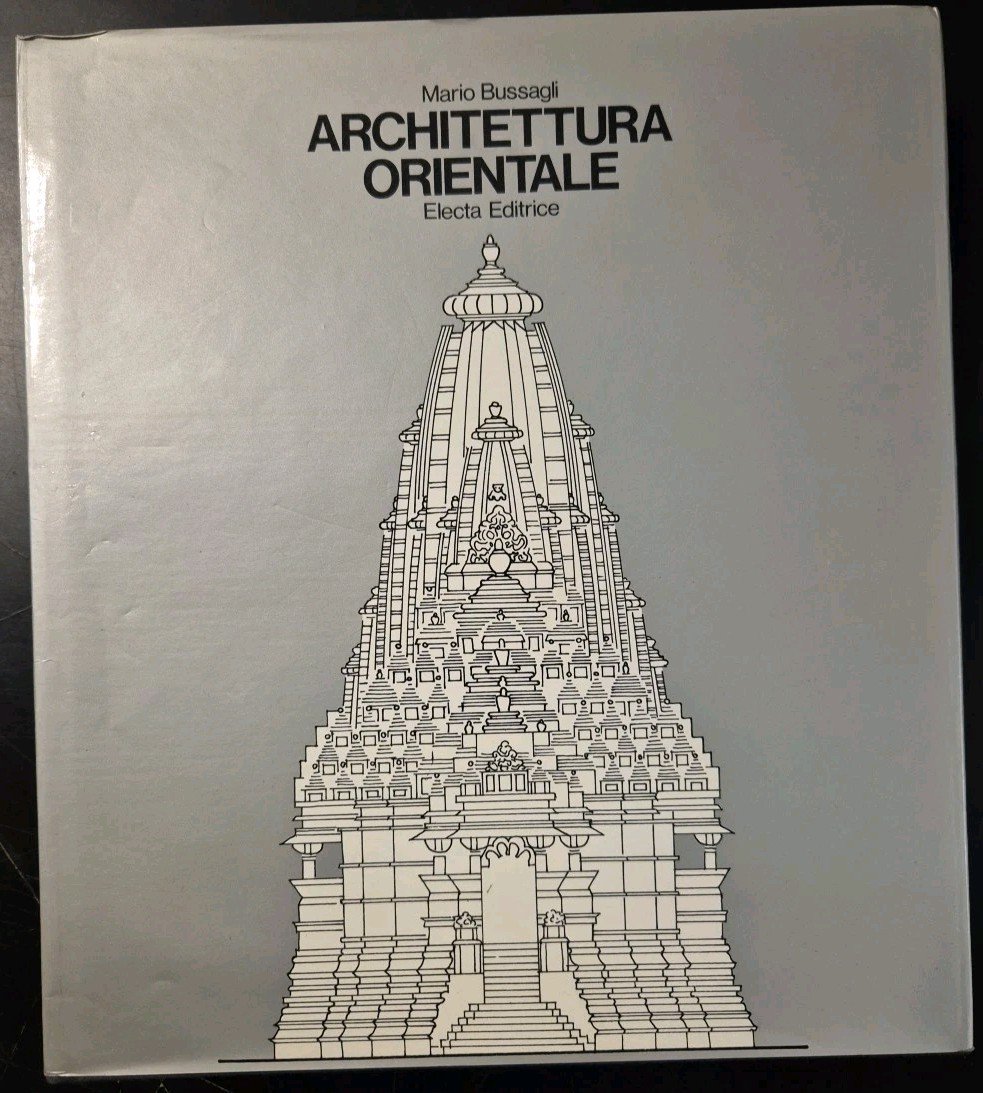 ARCHITETTURA ORIENTALE di Mario Bussagli 1973 Electa Libro edizione numerata