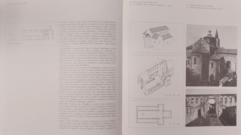 ARCHITETTURA ROMANICA di Hans Erich Kubach 1972 Electa Libro sulla