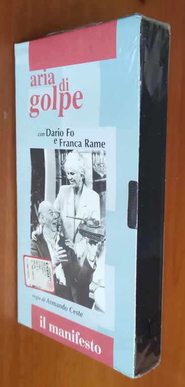 Aria di Golpe Dario Fo Franca Rame VHS Il Manifesto …