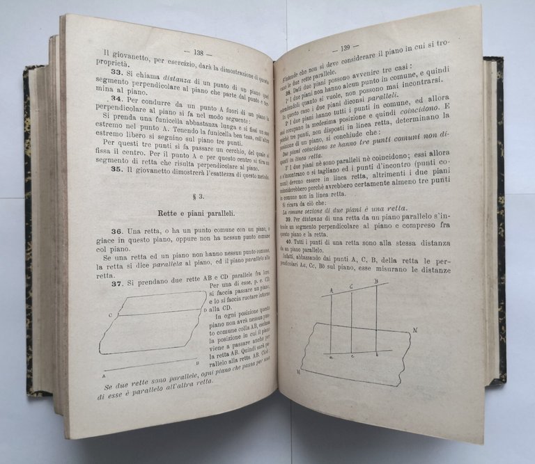 ARITMETICA di Moreno GEOMETRIA Verger Garbieri GEOGRAFIA Hugues 1882 libro …