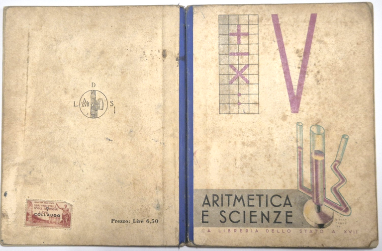 ARITMETICA E SCIENZE Volume V Libreria dello Stato Libro 1938 … | Immagine Gallery 2