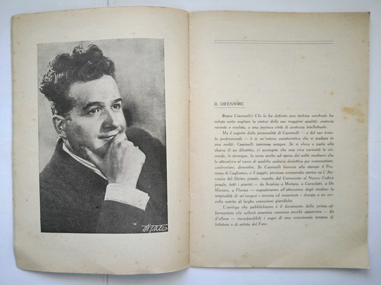 ARRINGA IN DIFESA DI GABRIELE GRUYLLAS GRAVINA Bruno Cassinelli 1932 …
