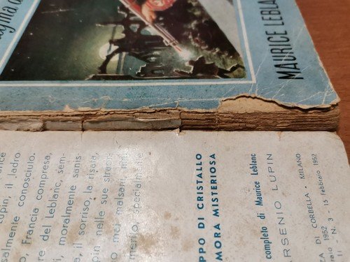 ARSENIO LUPIN L'ENIGMA DELLA GUGLIA di Maurice Leblanc 1952 Pagotto …