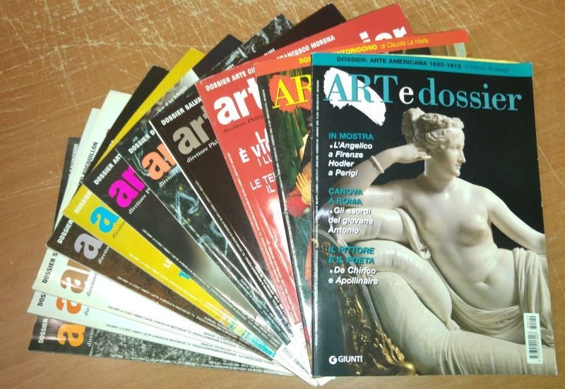 ART e DOSSIER ANNATA COMPLETA 2008 11 NUMERI Giunti rivista …