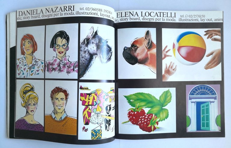 ART GALLERY 5 edizione 1987 Bragadin libro illustrazione graphic design …