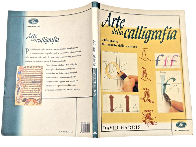 ARTE DELLA CALLIGRAFIA di David Harris 1997 Mondadori Guida pratica … | Immagine Gallery 2