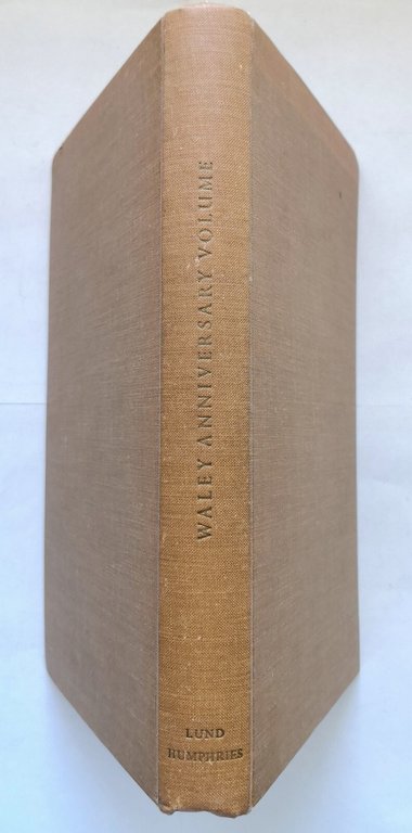 ARTHUR WALEY ANNIVERSARY ASIA MAJOR VOLUME VII 1959 Lund Humphries …