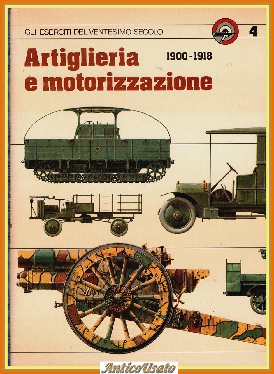 ARTIGLIERIA E MOTORIZZAZIONE 1900 1918 di Nicola Pignato 1980 Curcio … | Immagine principale