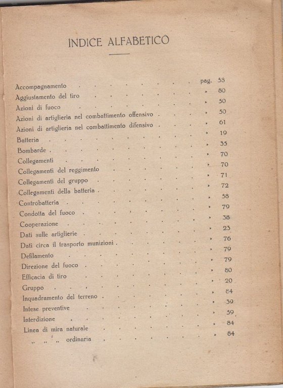 ARTIGLIERIA raccolta di dati uso degli Ufficiali dell'Arma Domenico Auria …