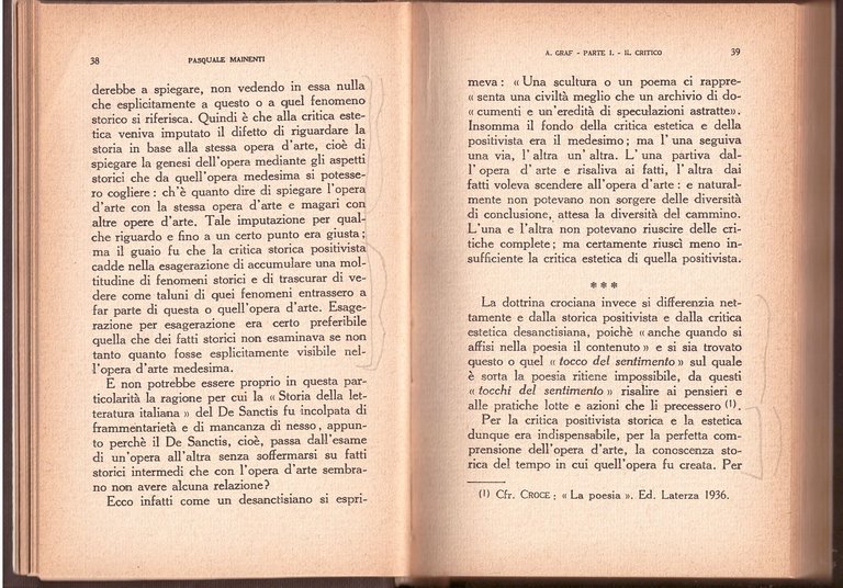 ARTURO GRAF E IL MOVIMENTO CRITICO POETICO di Pasquale Mainenti …