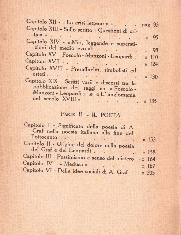 ARTURO GRAF E IL MOVIMENTO CRITICO POETICO di Pasquale Mainenti …