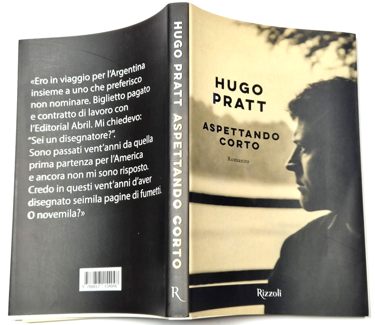 ASPETTANDO CORTO di Hugo Pratt 2020 Rizzoli Libro Romanzo | Immagine Gallery 2