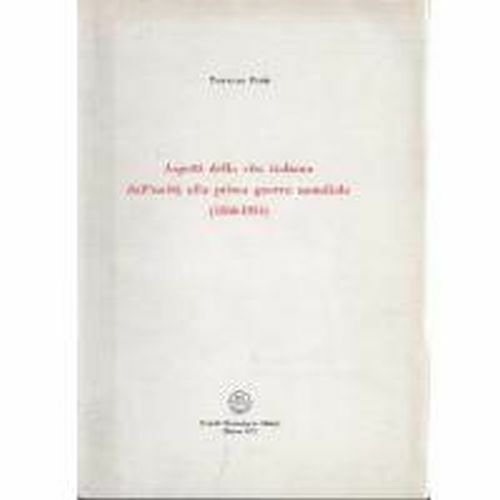 ASPETTI DELLA VITA ITALIANA di Tommaso Pedìo 1971 Montemurro libro …